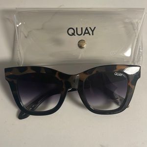 Quay - After Hours Sunglasses Tortoise Black